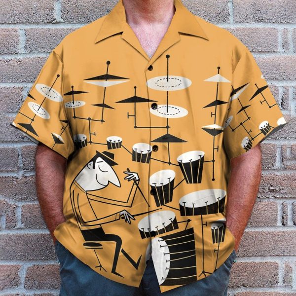 Play That Beat Drummer Hawaiian Shirt