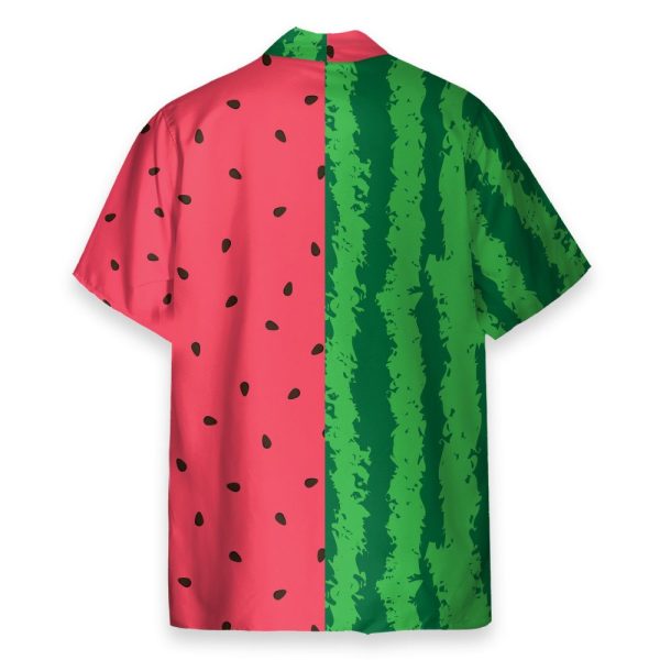Watermelon Tropical Funny Button'S Up Shirts Hawaiian Shirt & Beach Shorts