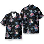 Lacrosse Tropical Men'S Button'S Up Shirts Hawaiian Shirt