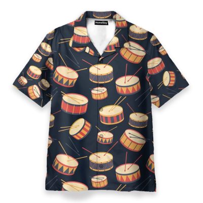 Amazing Drums Funny Button'S Up Shirts Hawaiian Shirt