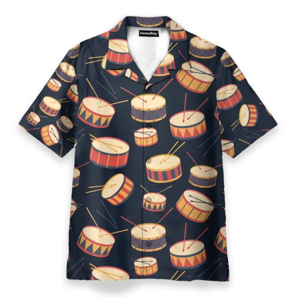 Amazing Drums Funny Button'S Up Shirts Hawaiian Shirt