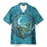 Turtles In The Ocean Hawaiian Shirt