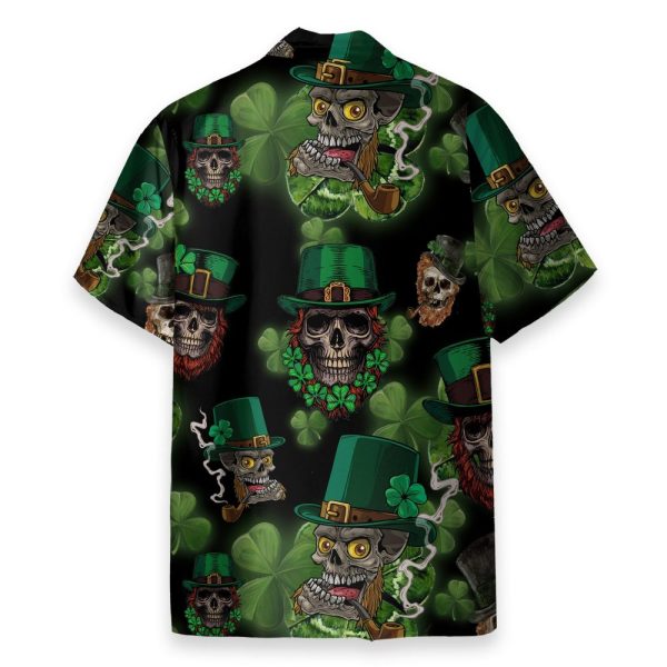 Skull Leprechaun Irish Happy St Patrick'S Day Hawaiian Shirt