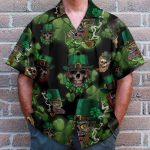 Skull Leprechaun Irish Happy St Patrick'S Day Hawaiian Shirt