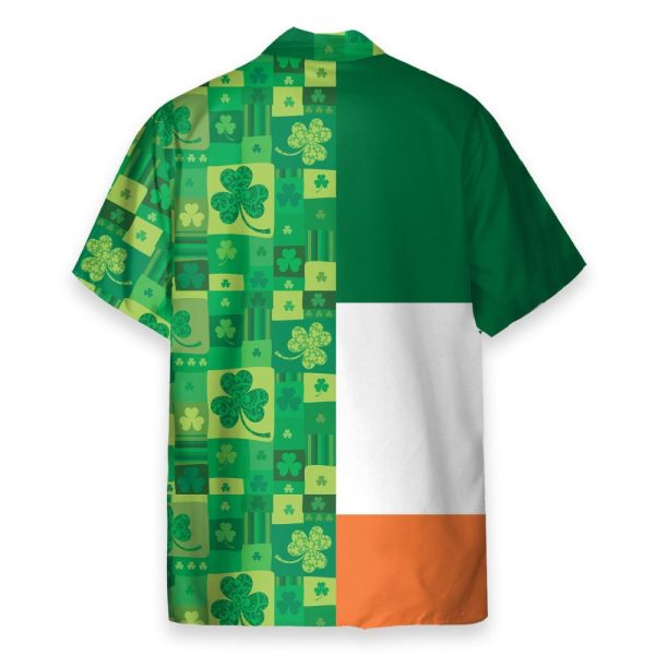 Irish Saint Patrick'S Day Men'S Button'S Up Shirts Hawaiian Shirt