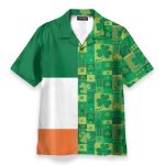 Irish Saint Patrick'S Day Men'S Button'S Up Shirts Hawaiian Shirt