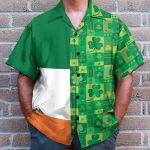 Irish Saint Patrick'S Day Men'S Button'S Up Shirts Hawaiian Shirt
