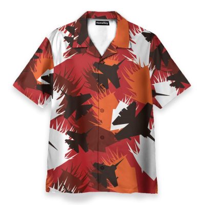 Amazing Air Force Men'S Button'S Up Shirts Hawaiian Shirt & Beach Shorts