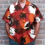 Amazing Air Force Men'S Button'S Up Shirts Hawaiian Shirt & Beach Shorts