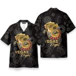 Vegas Night In Casino Men'S Button'S Up Shirts Hawaiian Shirt