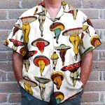 Sexy Mushroom Funny Button'S Up Shirts Hawaiian Shirt & Beach Shorts