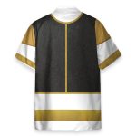 Mighty Morphin Power Rangers Movie White Cosplay Costume Hawaiian Shirt