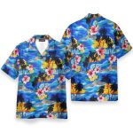Navy Us Ship Men'S Button'S Up Shirts Hawaiian Shirt