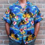 Navy Us Ship Men'S Button'S Up Shirts Hawaiian Shirt