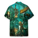 Amazing Scuba Diving Don'T Fear Death Fear Hawaiian Shirt