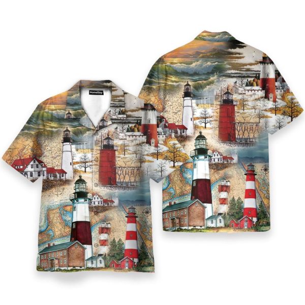 The Past Is A Lighthouse, Not A Port Hawaiian Shirt