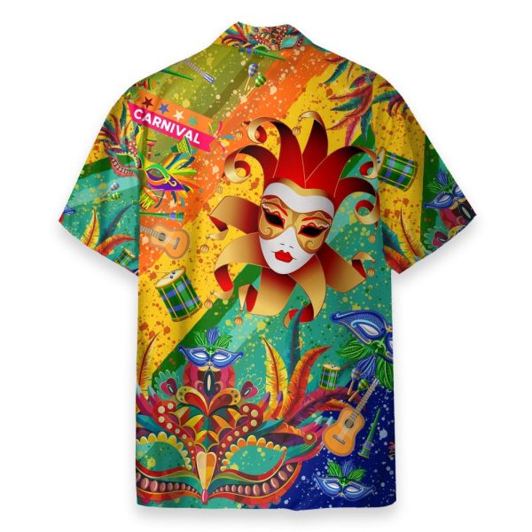 Carnival Mardi Gras Funny Button'S Up Shirts Hawaiian Shirt