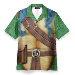 Leonardo Teenage Mutant Ninja Turtles Movie Cosplay Costume Hawaiian Shirt