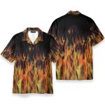 Hot Rod Flame Bowling Hawaiian Shirt & Beach Shorts