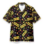Casino Lucky Slots Men'S Button'S Up Shirts Hawaiian Shirt & Beach Shorts