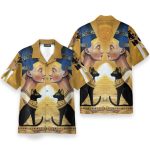King And Black Cat Egypt Hawaiian Shirt