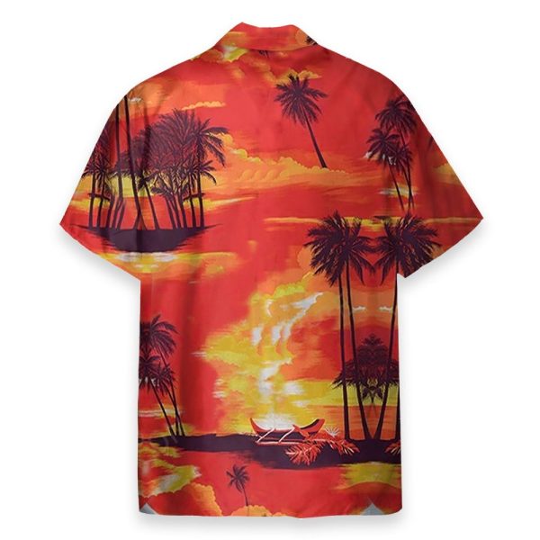 Max Cady Robert De Niro Cosplay Costumes Hawaiian Shirt & Beach Shorts