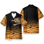 Amazing Tiger Men'S Button'S Up Shirts Hawaiian Shirt