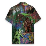 Hippie Bigfoot, Keep It Wild And Free Hawaiian Shirt