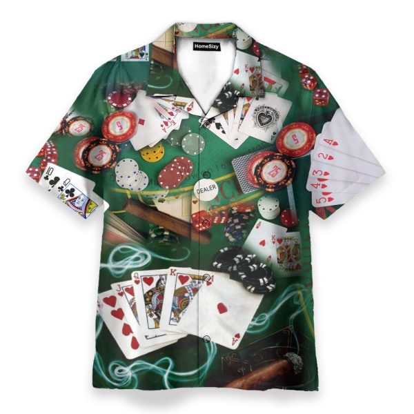 Poker Take The Risk Of Loose Hawaiian Shirt