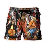 Halloween Is Coming Cosplay Costume- Hawaiian Shirt Beach Short