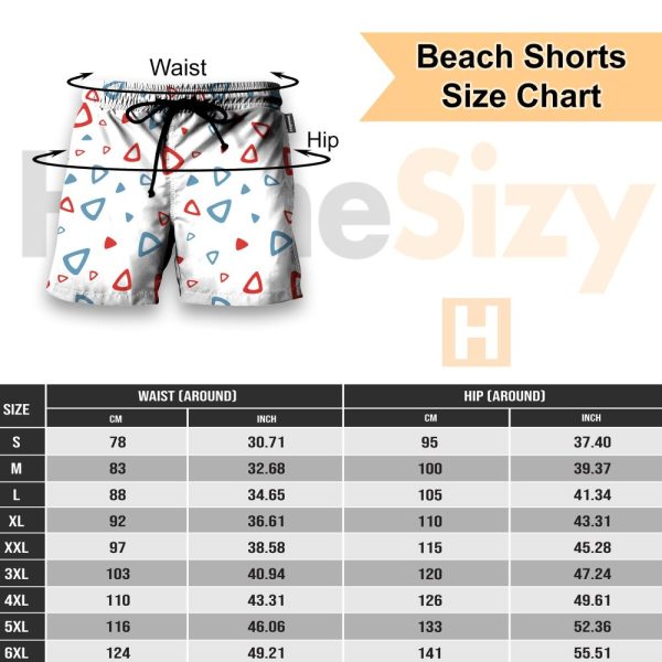 Halloween Is Coming Cosplay Costume- Hawaiian Shirt Beach Short