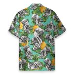 Octopus With Pineapple Summer Hawaiian Shirt & Beach Shorts