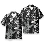 Rock N Roll Cats Make A Statement Hawaiian Shirt