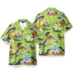 Bluebirds Happy Easter Day Hawaiian Shirt