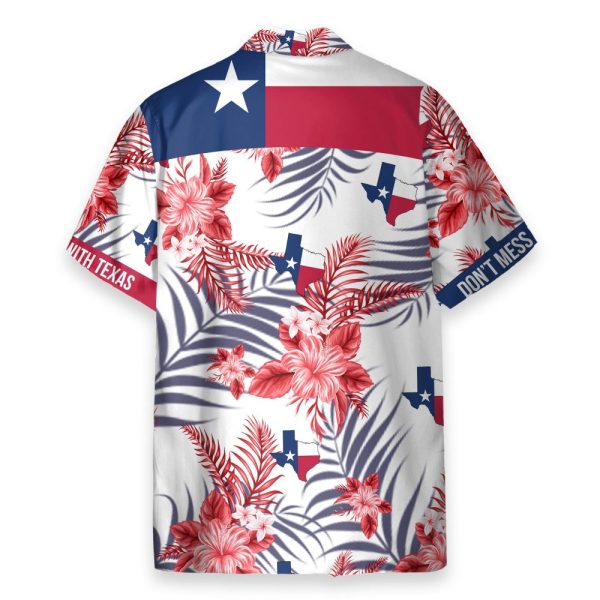 Don'T Mess With Texas Proud Bluebonnet Hawaiian Shirt