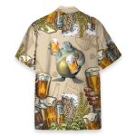 Turtle And Beer Hawaiian Shirt