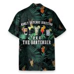 Aldult Daycare Director Aka The Bartender Tropical Pattern Hawaiian Shirt