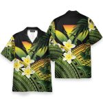 Kanaka Maoli Men'S Button'S Up Shirts Hawaiian Shirt