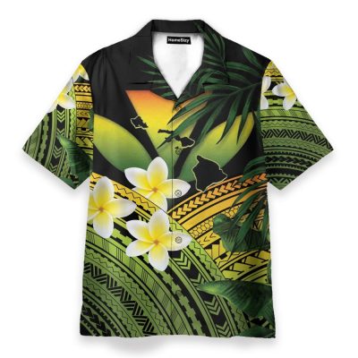 Kanaka Maoli Men'S Button'S Up Shirts Hawaiian Shirt