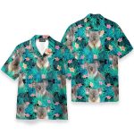 Koala In Tropical Green Leaves Hawaiian Shirt