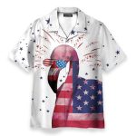 Flamingo 4Th July Idependence Day Hawaiian Shirt