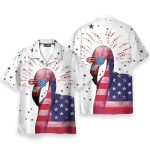 Flamingo 4Th July Idependence Day Hawaiian Shirt