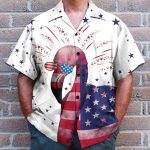 Flamingo 4Th July Idependence Day Hawaiian Shirt