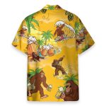 Bigfoot Summer Beer Men'S Button'S Up Shirts Hawaiian Shirt