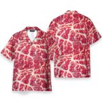 Raw Meat Funny Button'S Up Shirts Hawaiian Shirt & Beach Shorts Qt5052201
