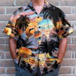 It'S Time For Wine Funny Button'S Up Shirts Hawaiian Shirt