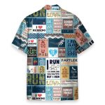 Running Life Men'S Button'S Up Shirts Hawaiian Shirt