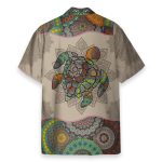 Turtle Mandala Men'S Button'S Up Shirts Hawaiian Shirt
