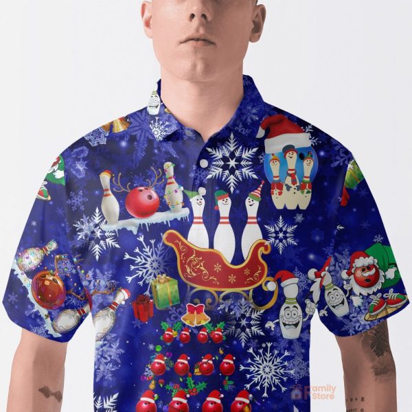 Bowling Merry Christmas Hawaiian Shirt