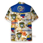 Colombia Men'S Button'S Up Shirts Hawaiian Shirt